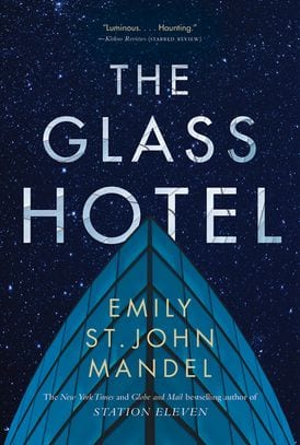 The cover for Emily St. John Mandel's novel THE GLASS HOTEL