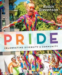 The book cover for PRIDE, by Robin Stevenson