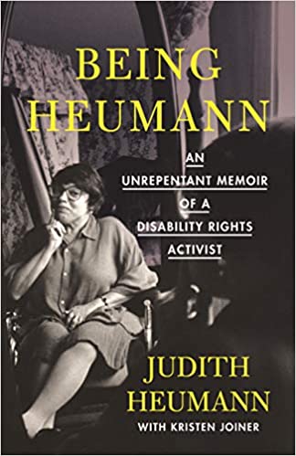 The book cover for Judith Heumann's memoir, Being Heumann