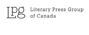 A black and white logo for Literary Press Group of Canada