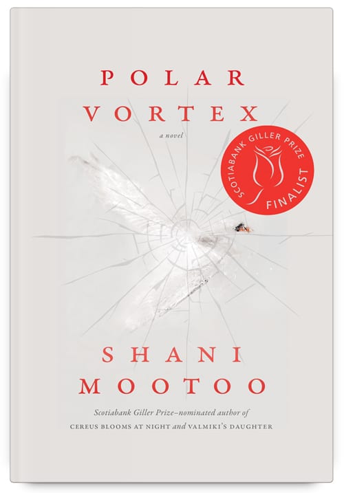 The cover for Shani Mootoo's novel POLAR VORTEX