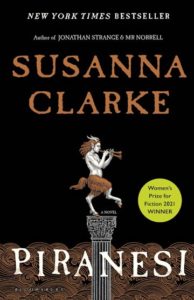 the cover for Susanna Clarke's novel, PIRANESI